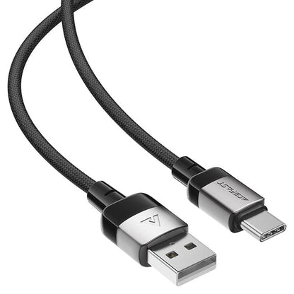 Кабел за данни и зареждане USB-A - USB-C Acefast C9-04, 18W, 1.2m, Черен