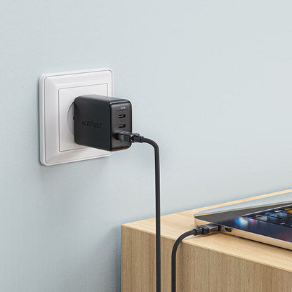 Кабел за данни и зареждане USB-A - USB-C Acefast C9-04, 18W, 1.2m, Черен