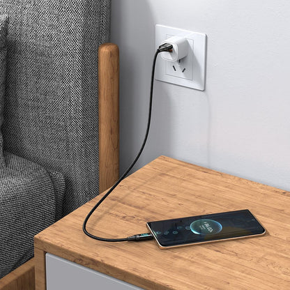 USB-A to USB-C McDodo CA-1080 Display Data and Charging Cable, 66W, 1.2m, Black