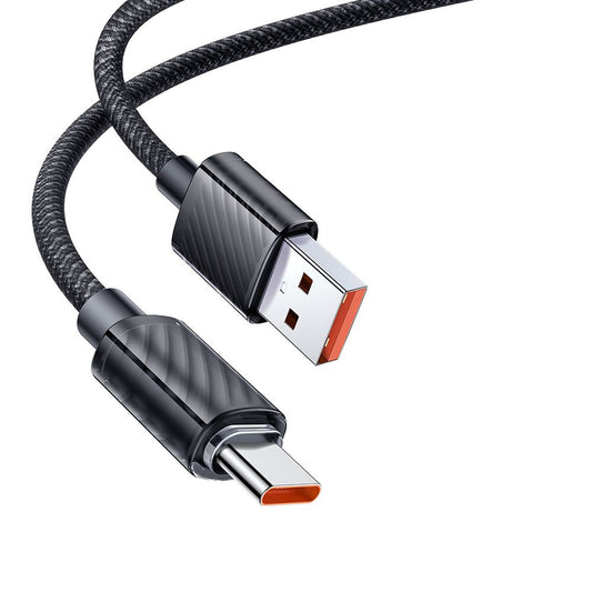 USB-A to USB-C Data and Charging Cable McDodo CA-3650, 100W, 1.2m, Black
