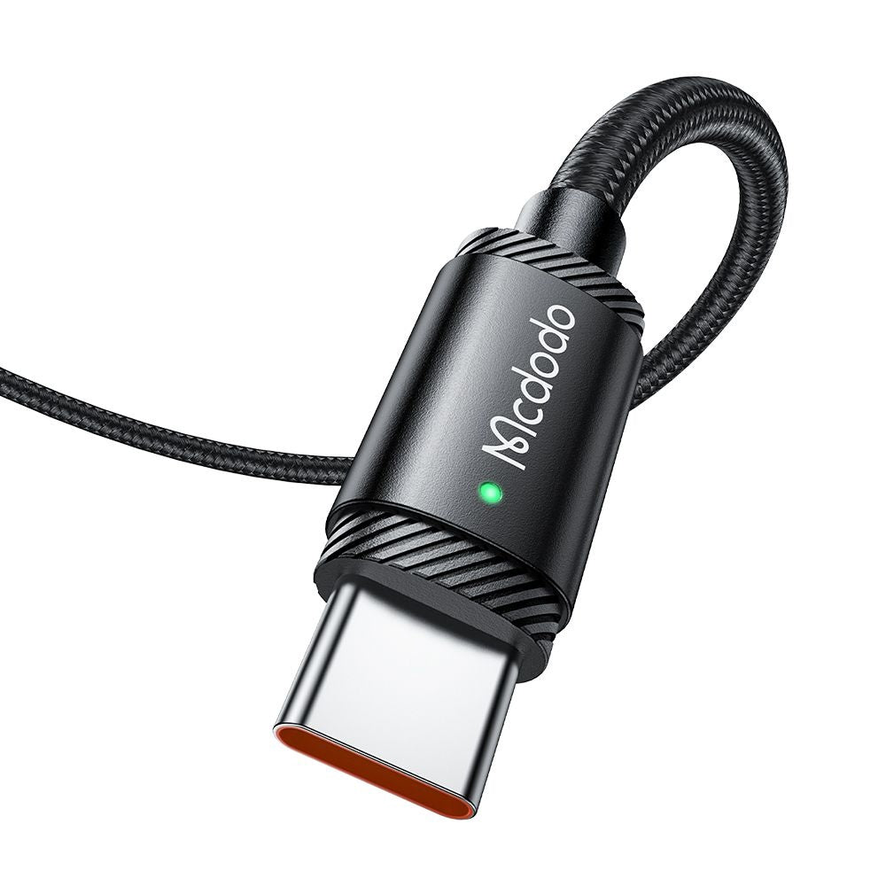 Кабел за данни и зареждане USB-A - USB-C McDodo CA-4730, 120W, 1.5m, Черен