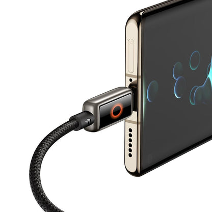 Кабел за данни и зареждане USB-A - USB-C McDodo CA-6650 Auto Power Off, 100W, 1.2m, Черен