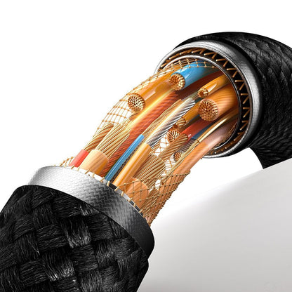 Кабел за данни и зареждане USB-A - USB-C McDodo CA-6650 Auto Power Off, 100W, 1.2m, Черен