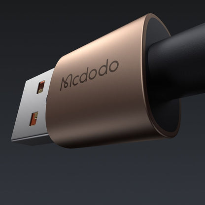 Кабел за данни и зареждане USB-A - USB-C McDodo CA-6891, 66W, 1.2m, Златист