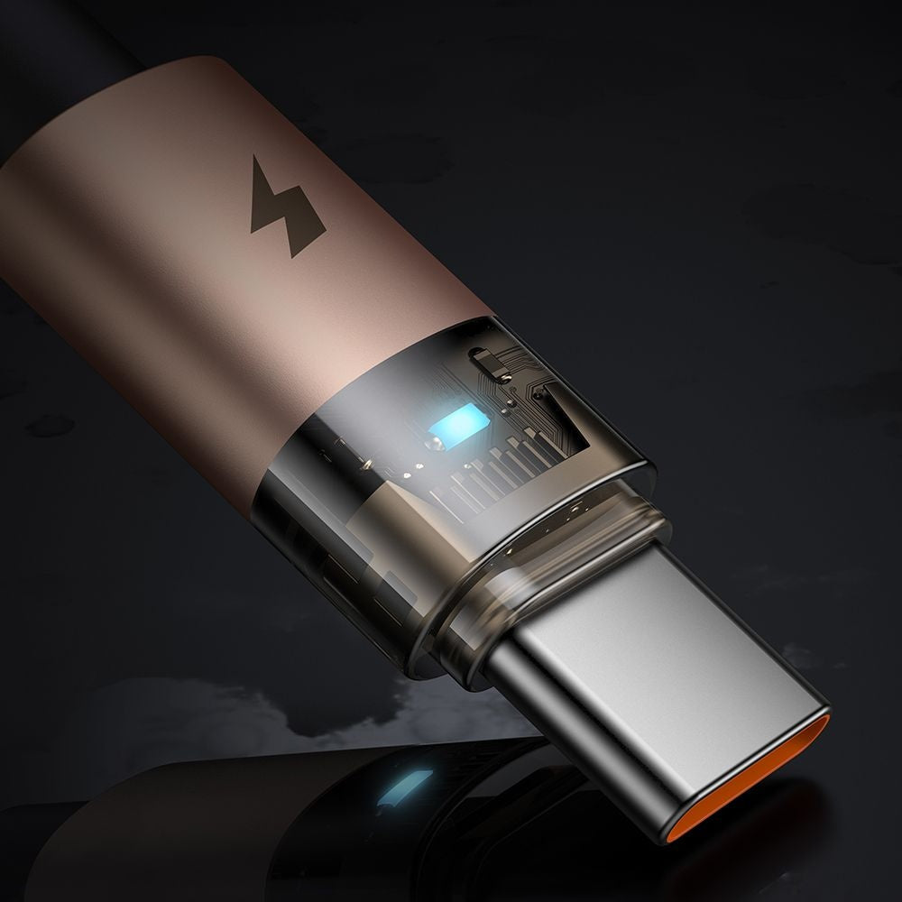 Кабел за данни и зареждане USB-A - USB-C McDodo CA-6891, 66W, 1.2m, Златист