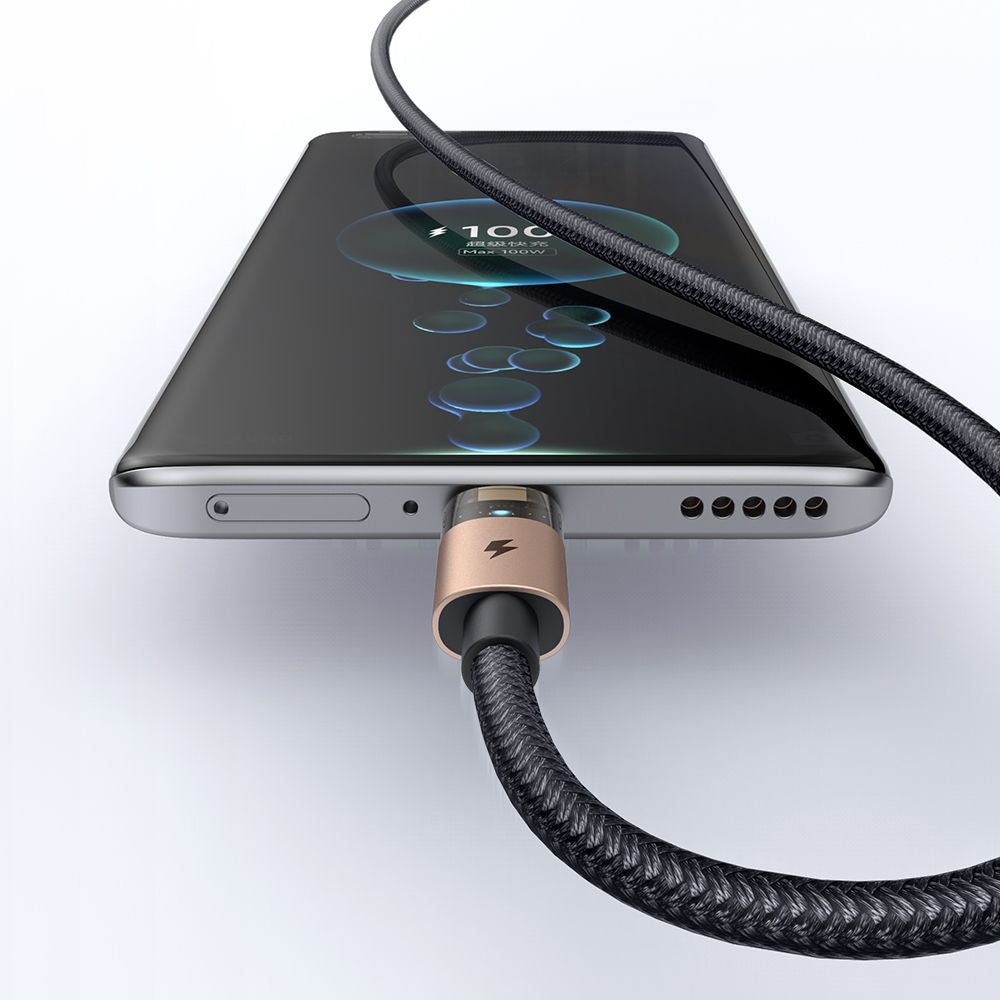 Кабел за данни и зареждане USB-A - USB-C McDodo CA-6891, 66W, 1.2m, Златист