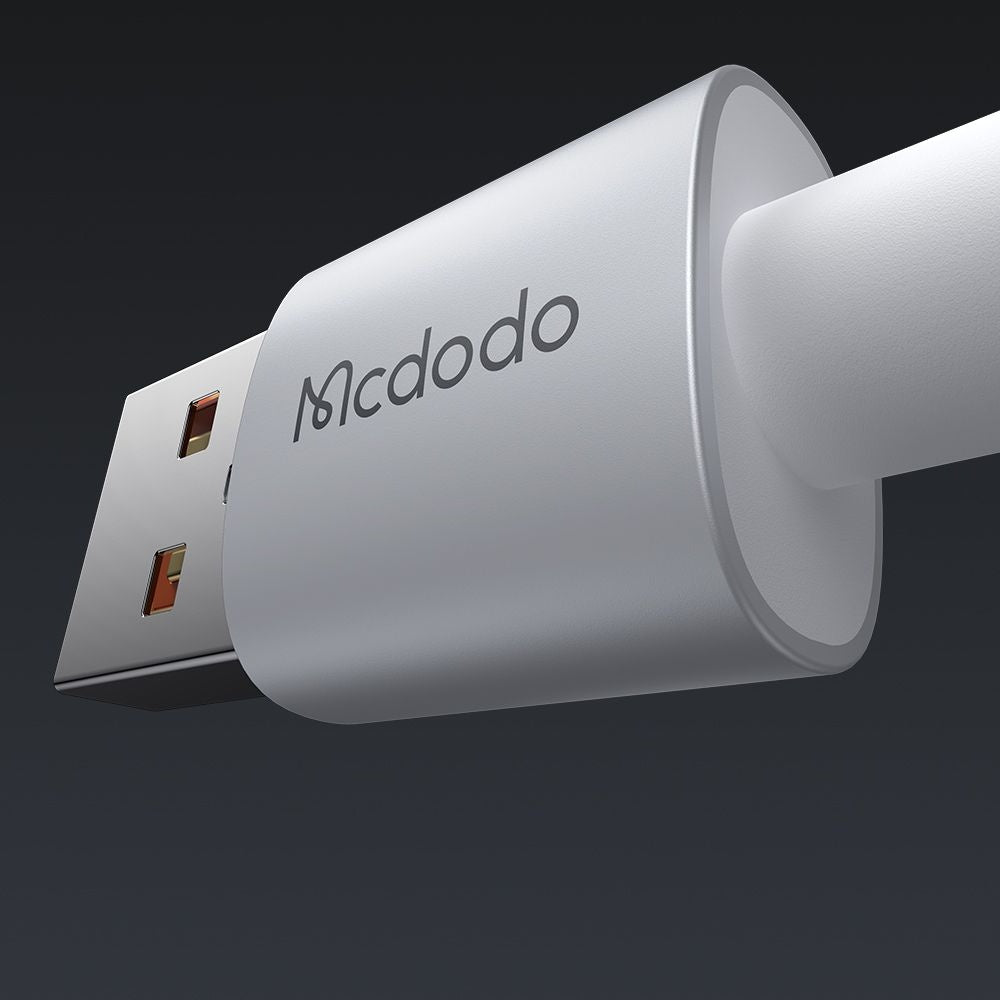 Кабел за данни и зареждане USB-A - USB-C McDodo CA-6892, 66W, 1.2m, Бял