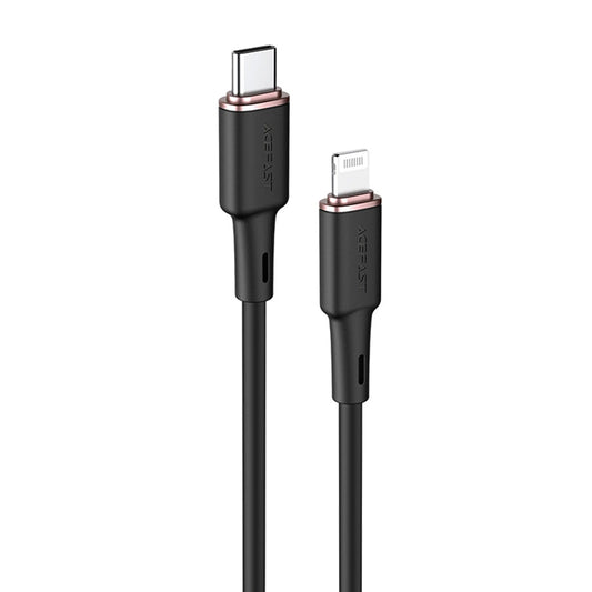Кабел за данни и зареждане USB-C - Lightning Acefast C2-01, 30W, 1.2m, Черен