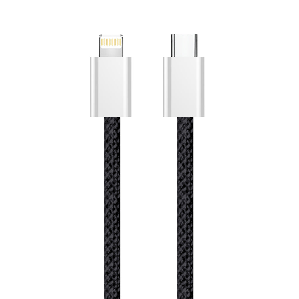 Кабел за данни и зареждане USB-C - Lightning ColorWay CW-CBPDCL061, 27W, 1m, Черен