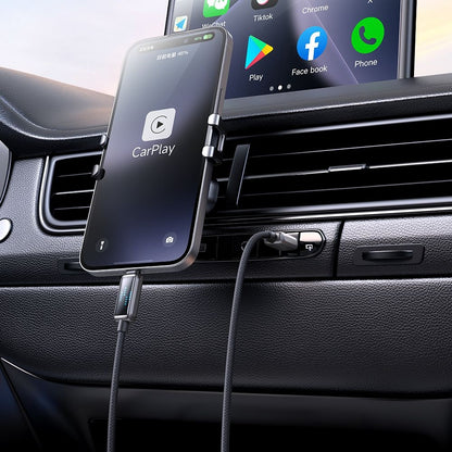 Кабел за данни и зареждане USB-C - Lightning McDodo CA-2630 Display, 36W, 1.2m, Черен