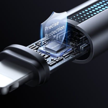 Кабел за данни и зареждане USB-C - Lightning McDodo CA-5710, 36W, 1.2m, Черен