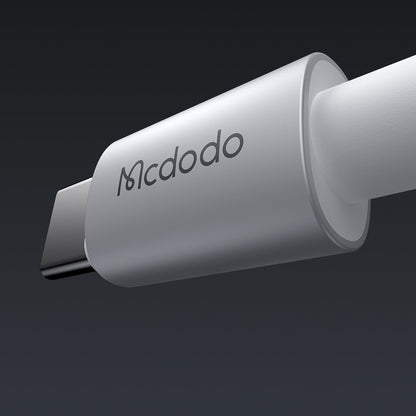 Кабел за данни и зареждане USB-C - Lightning McDodo CA-6942, 36W, 1.2m, Бял