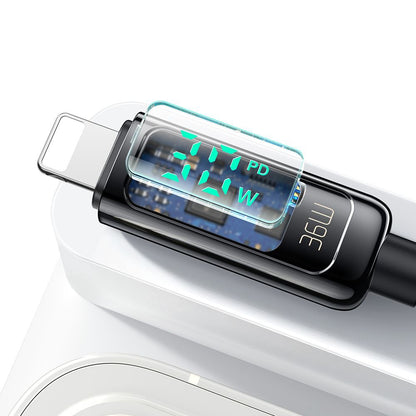 Кабел за данни и зареждане USB-C - Lightning McDodo CA-8810 Display, 36W, 1.2m, Черен