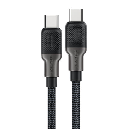 Кабел за данни и зареждане USB-C - USB-C Acefast C10-03, 60W, 1.2m, Черен