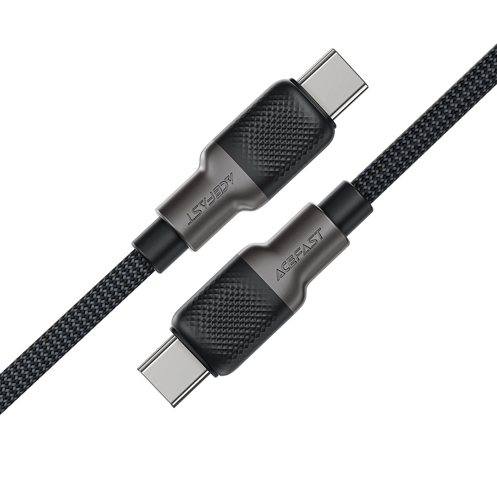 Кабел за данни и зареждане USB-C - USB-C Acefast C10-03, 60W, 1.2m, Черен