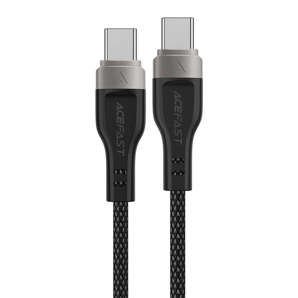 Кабел за данни и зареждане USB-C - USB-C Acefast C11-03, 60W, 1.2m, Черен