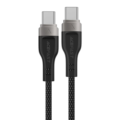 Кабел за данни и зареждане USB-C - USB-C Acefast C11-03, 60W, 1.2m, Черен