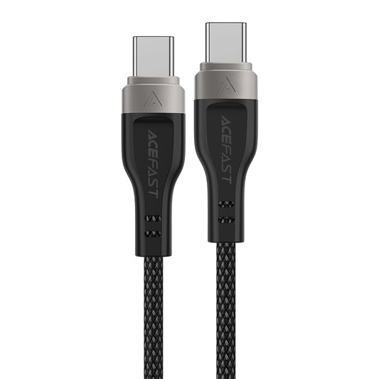 Кабел за данни и зареждане USB-C - USB-C Acefast C11-03, 60W, 1.2m, Черен