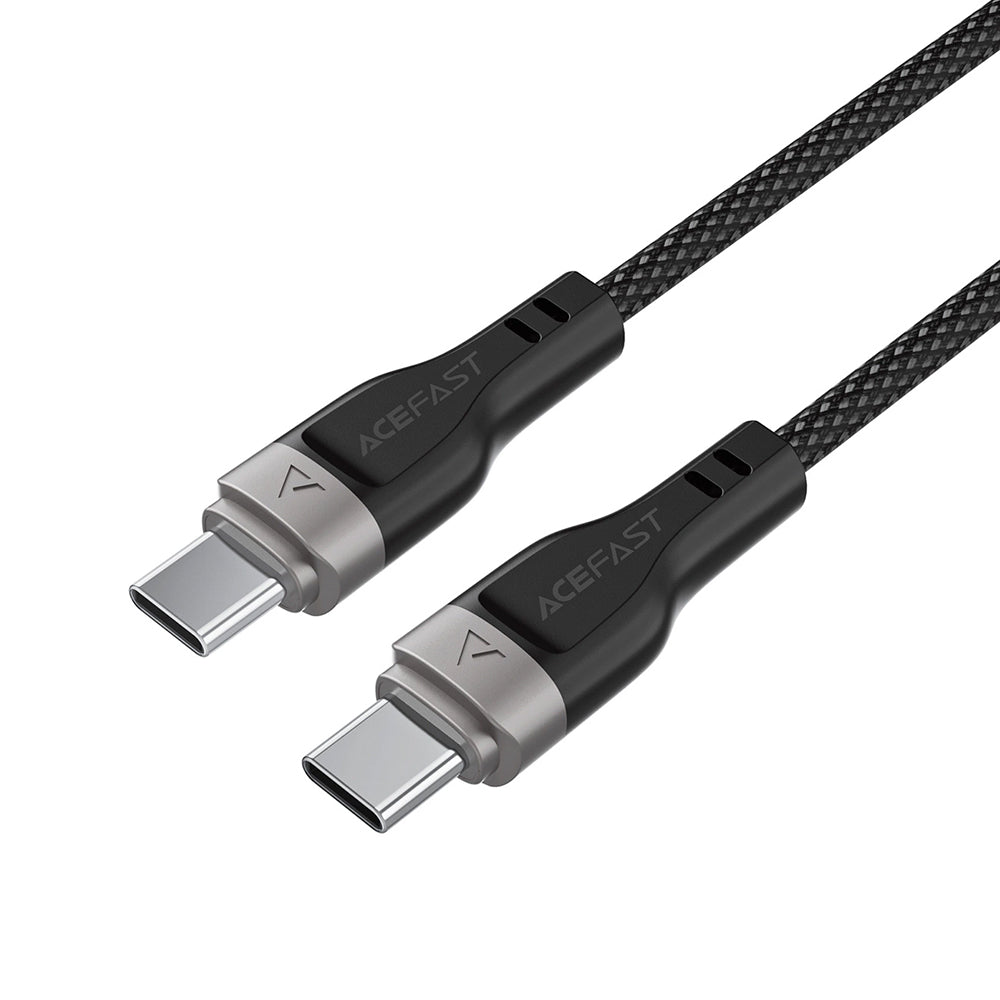 Кабел за данни и зареждане USB-C - USB-C Acefast C11-03, 60W, 1.2m, Черен