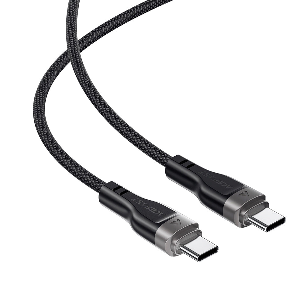 Кабел за данни и зареждане USB-C - USB-C Acefast C11-03, 60W, 1.2m, Черен