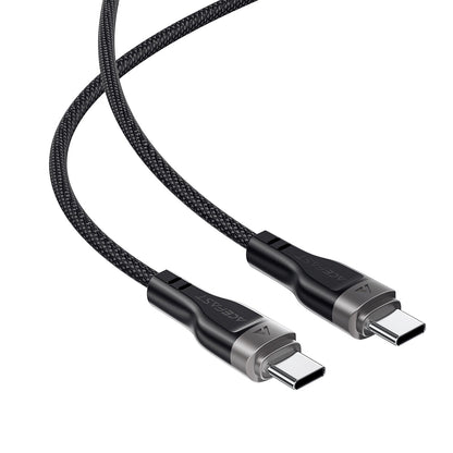 Кабел за данни и зареждане USB-C - USB-C Acefast C11-03, 60W, 1.2m, Черен