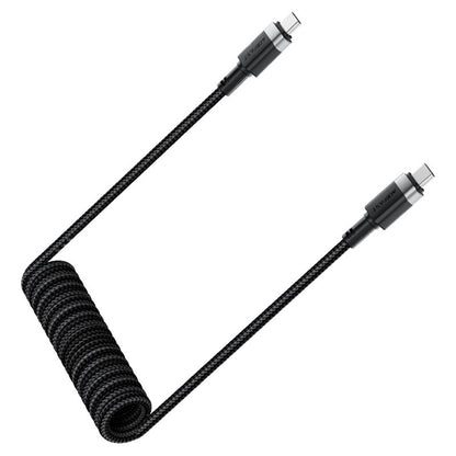 Кабел за данни и зареждане USB-C - USB-C Acefast C14-03, 60W, 1.2m, Черен