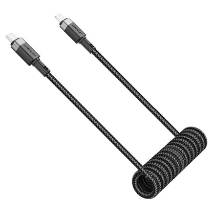 Кабел за данни и зареждане USB-C - USB-C Acefast C14-03, 60W, 1.2m, Черен