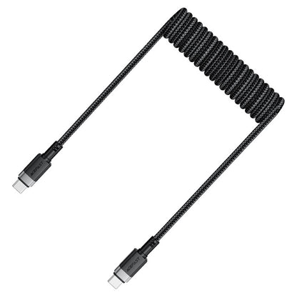 Кабел за данни и зареждане USB-C - USB-C Acefast C14-03, 60W, 1.2m, Черен