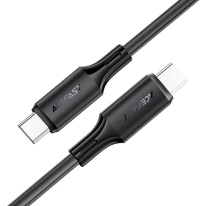 Кабел за данни и зареждане USB-C - USB-C Acefast C17-03, 60W, 1.2m, Черен
