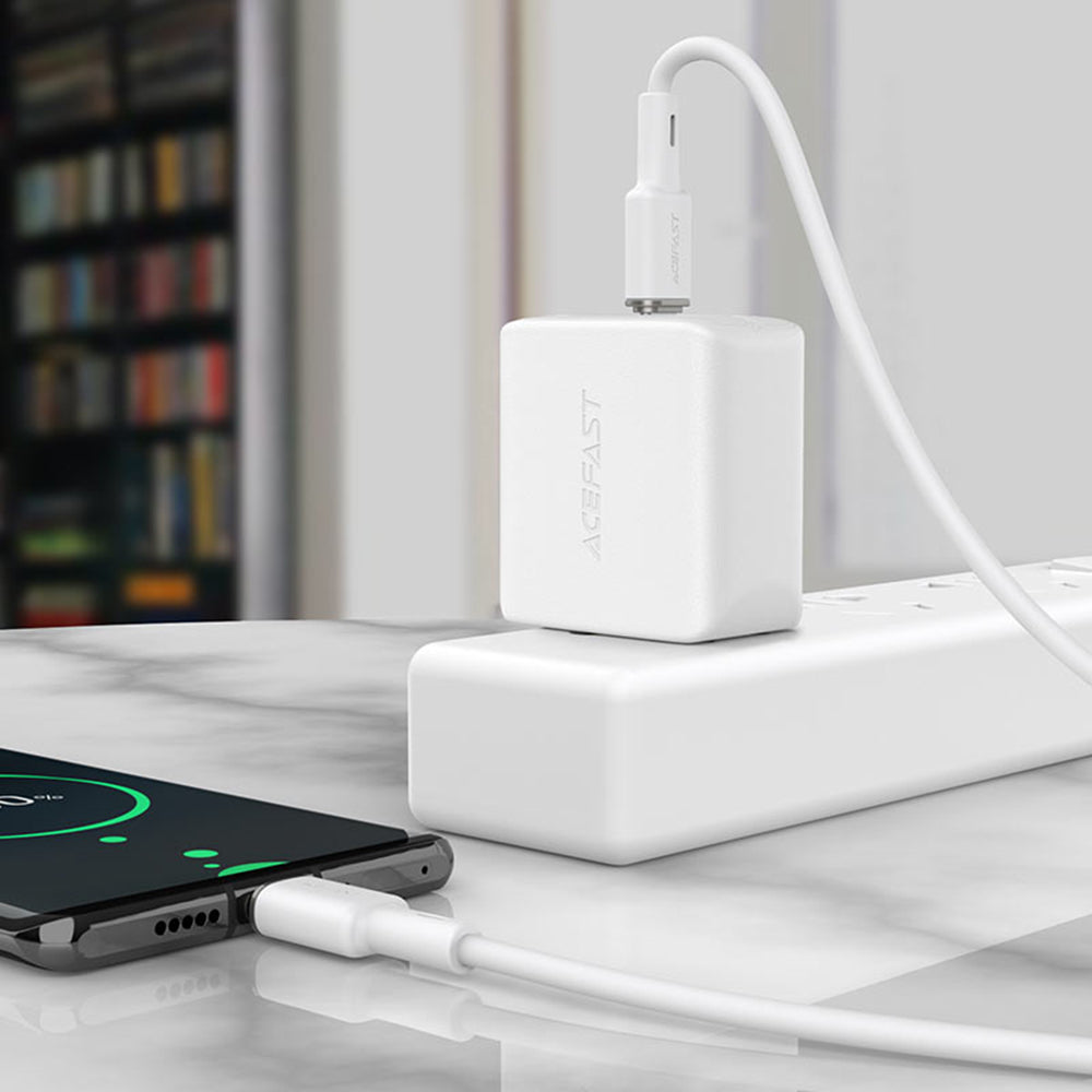 Кабел за данни и зареждане USB-C - USB-C Acefast C2-03, 60W, 1.2m, Черен