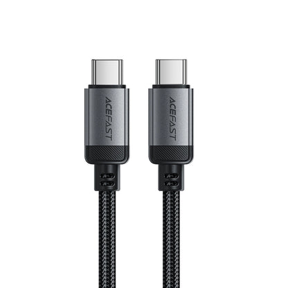 Кабел за данни и зареждане USB-C - USB-C Acefast C20-03, 60W, 1.2m, Черен