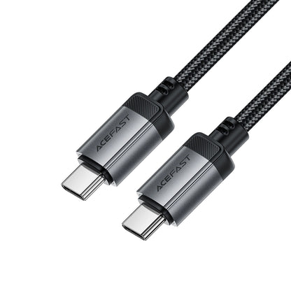 Кабел за данни и зареждане USB-C - USB-C Acefast C20-03, 60W, 1.2m, Черен