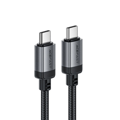 Кабел за данни и зареждане USB-C - USB-C Acefast C20-03, 60W, 1.2m, Черен