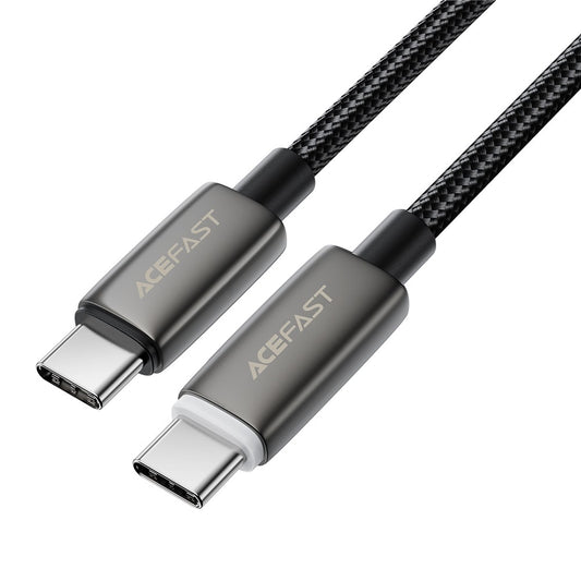 Кабел за данни и зареждане USB-C - USB-C Acefast C23-03, 60W, 1.2m, Черен