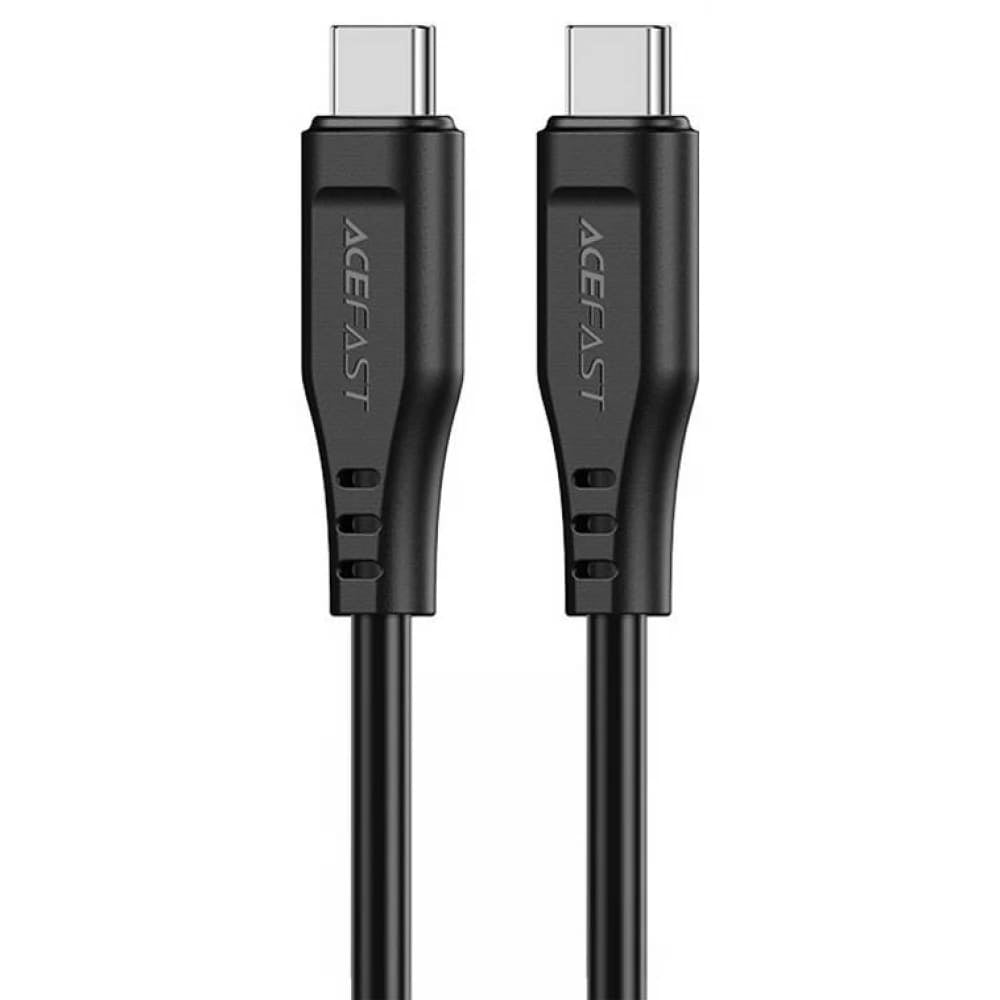 Кабел за данни и зареждане USB-C - USB-C Acefast C3-03, 60W, 1.2m, Черен
