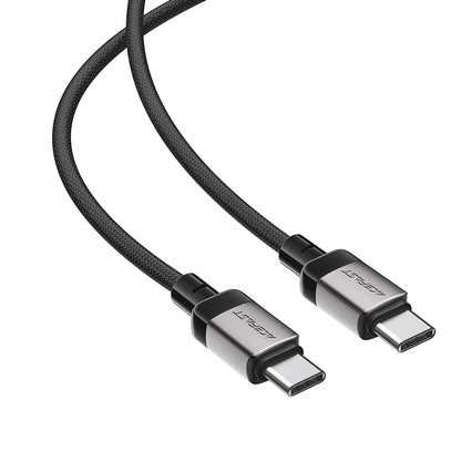 Кабел за данни и зареждане USB-C - USB-C Acefast C9-03, 60W, 1.2m, Черен
