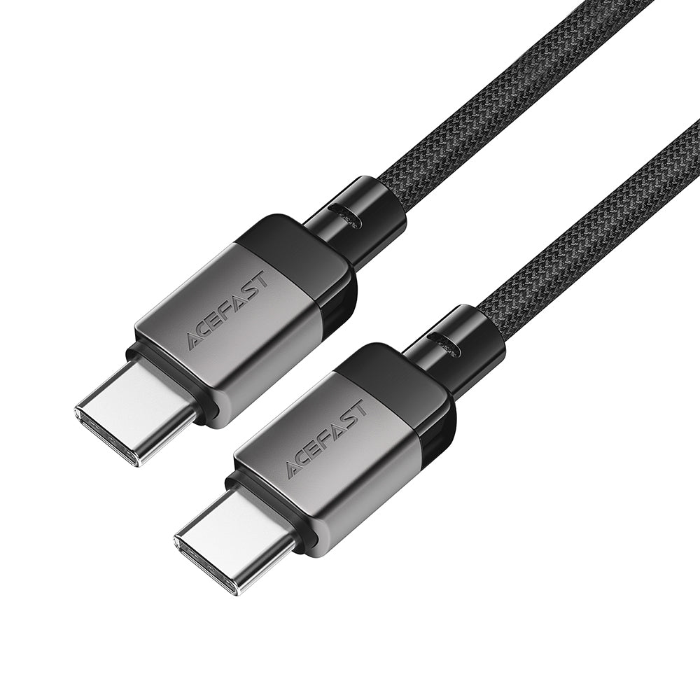 Кабел за данни и зареждане USB-C - USB-C Acefast C9-03, 60W, 1.2m, Черен