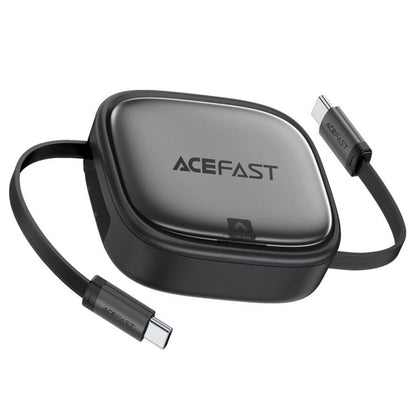 Кабел за данни и зареждане USB-C - USB-C Acefast Travel J3, 60W, 0.95m, Черен