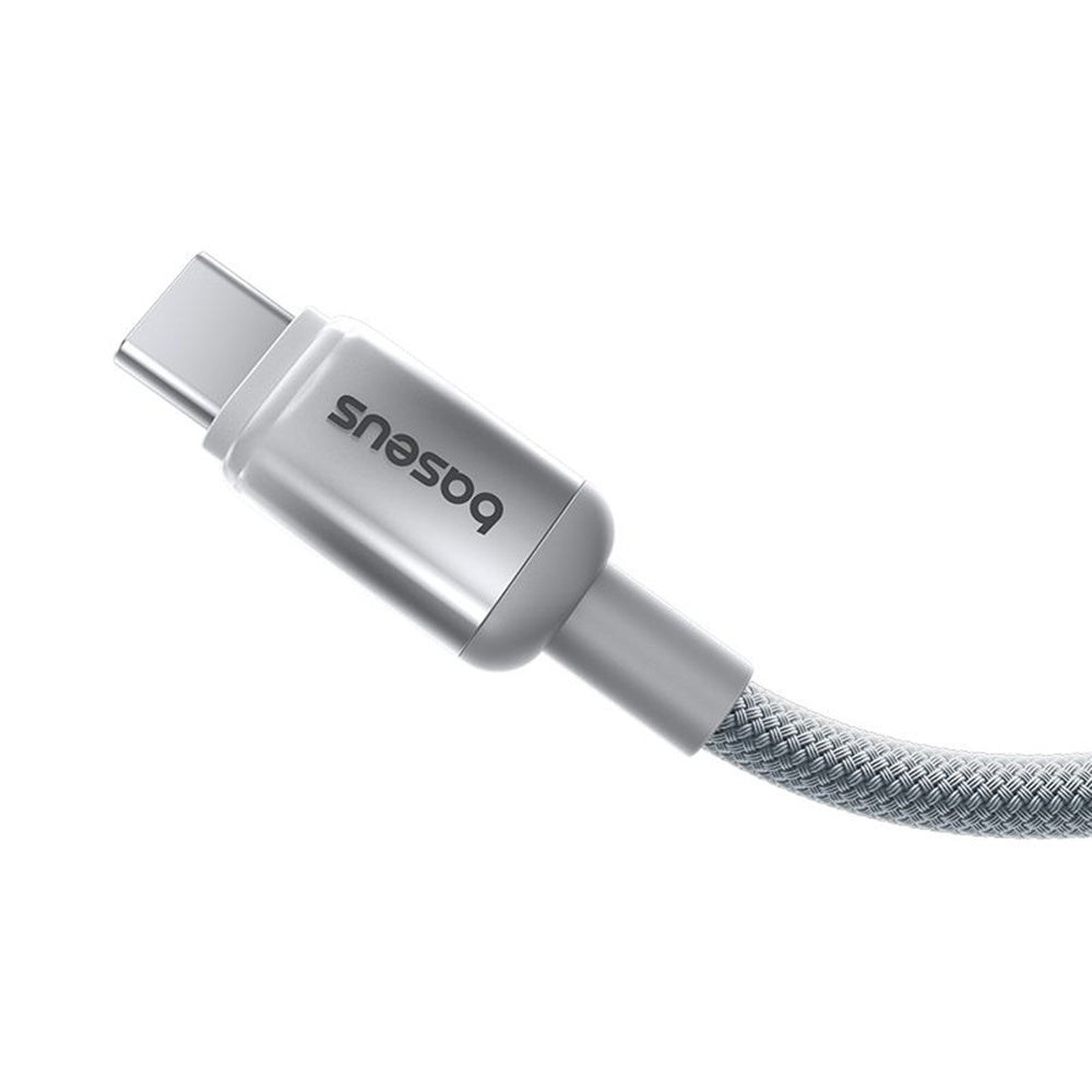 Кабел за данни и зареждане USB-C - USB-C Baseus Discolor, 100W, 2m, Сребрист E0420800
