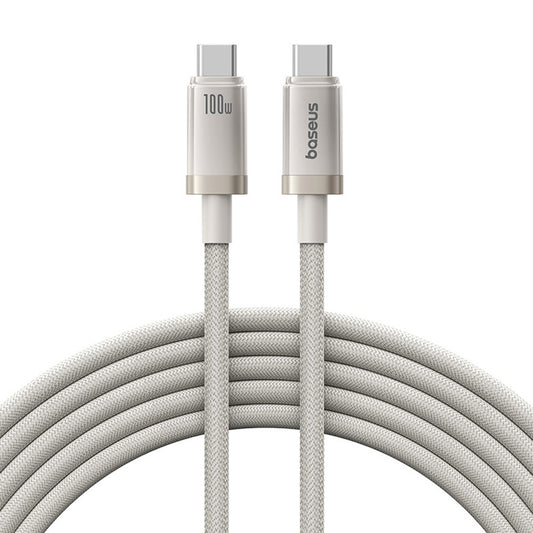 USB-C Data and Charging Cable - USB-C Baseus Titanium, 100W, 2m, Silver P10378100G21-01