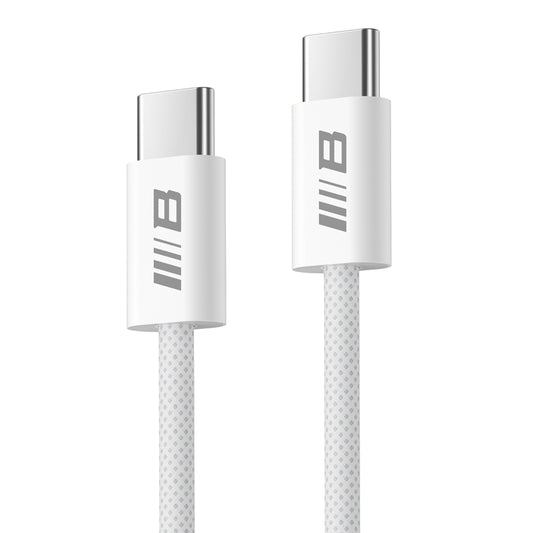 USB-C Data and Charging Cable - USB-C Blueo, 100W, 1.2m, White