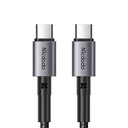 Кабел за данни и зареждане USB-C - USB-C McDodo CA-3130, 65W, 1m, Черен