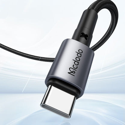 Кабел за данни и зареждане USB-C - USB-C McDodo CA-3130, 65W, 1m, Черен