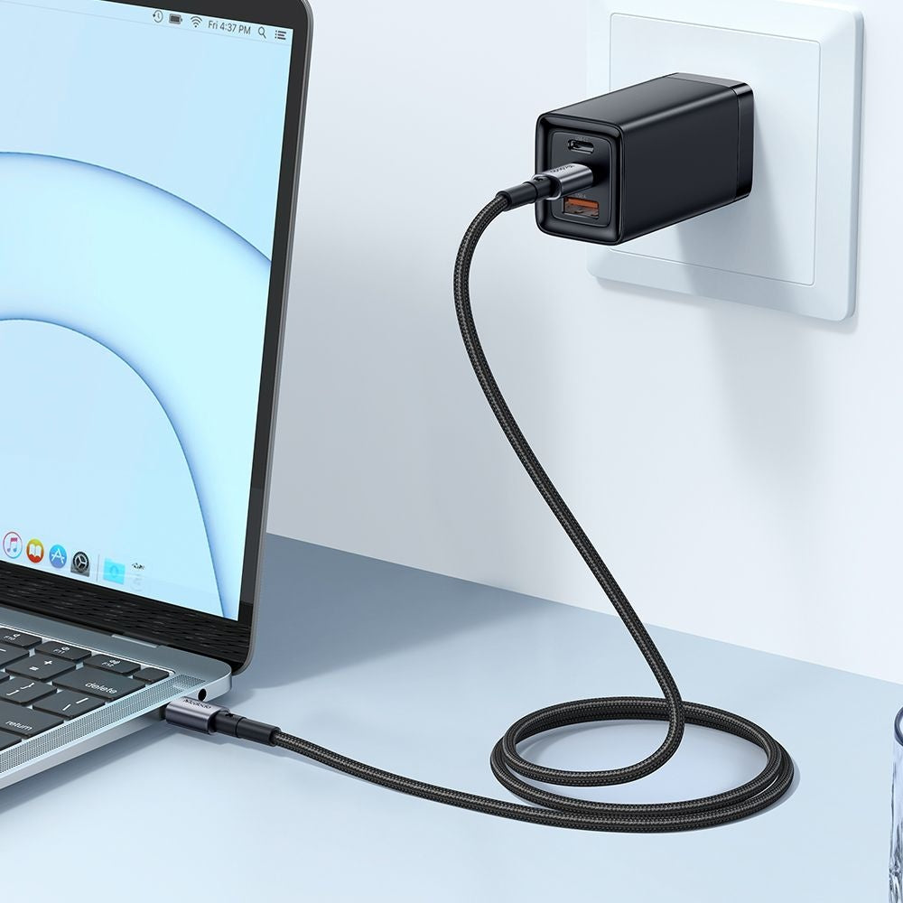 Кабел за данни и зареждане USB-C - USB-C McDodo CA-3130, 65W, 1m, Черен