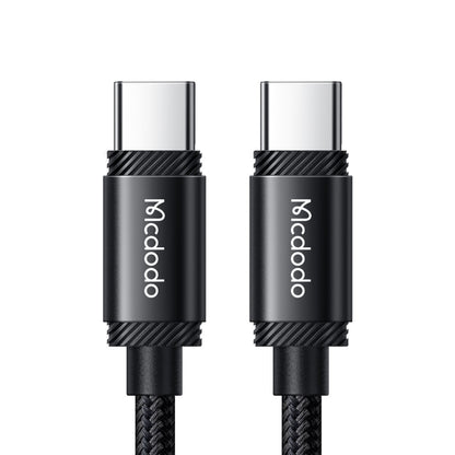 Кабел за данни и зареждане USB-C - USB-C McDodo CA-3680, 240W, 1.2m, Черен