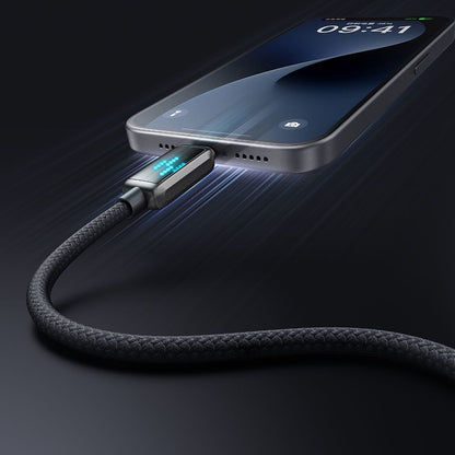 Кабел за данни и зареждане USB-C - USB-C McDodo CA-4250 Display, 100W, 1.2m, Черен