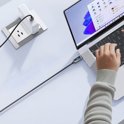 Кабел за данни и зареждане USB-C - USB-C McDodo CA-4250 Display, 100W, 1.2m, Черен