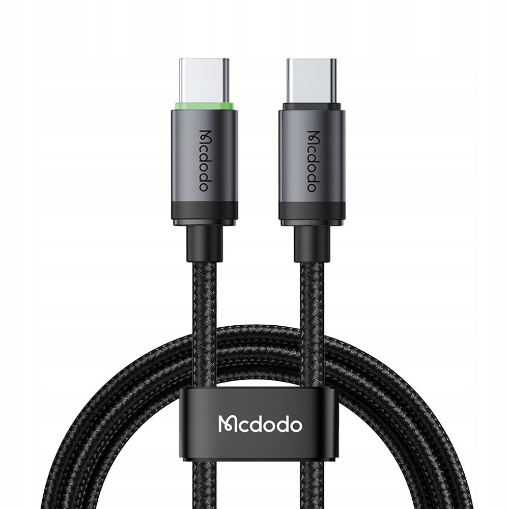 Кабел за данни и зареждане USB-C - USB-C McDodo CA-4410, 60W, 1m, Черен
