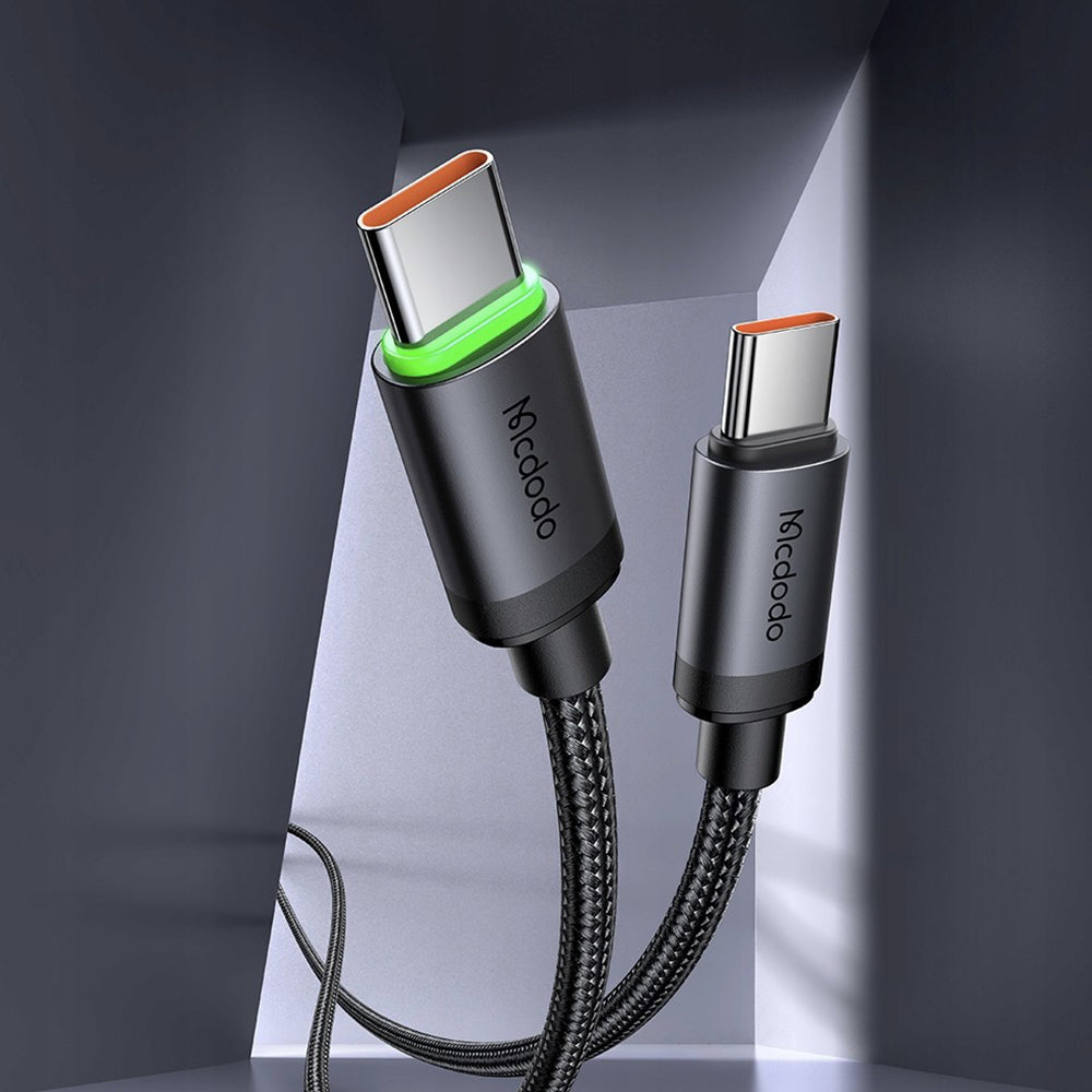 Кабел за данни и зареждане USB-C - USB-C McDodo CA-4410, 60W, 1m, Черен