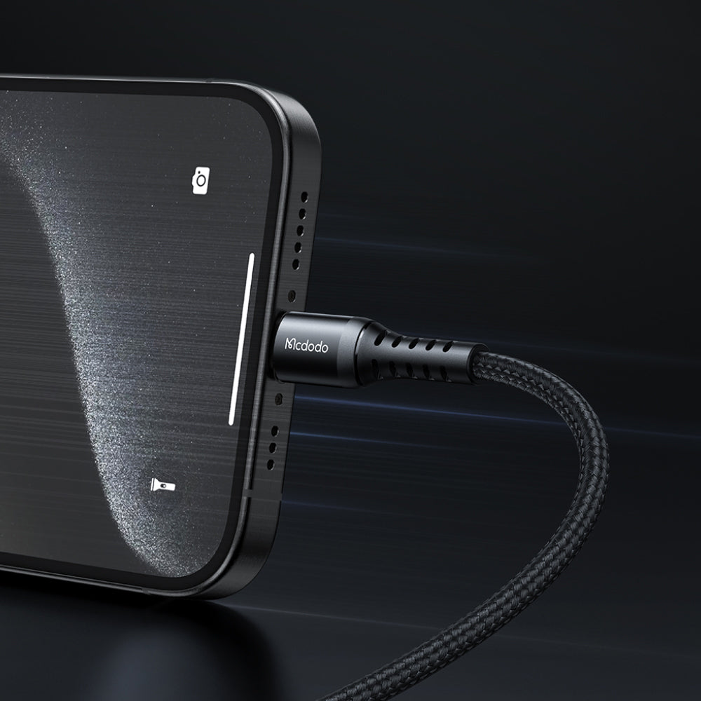 Кабел за данни и зареждане USB-C - USB-C McDodo CA-5641, 60W, 1m, Черен